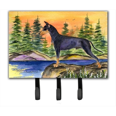 Carolines Treasures Manchester Terrier Leash Holder or Key Hook SS8419TH68